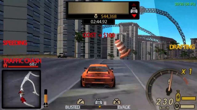NFS Undercover PSP Walkthrough Part 12 смотреть онлайн