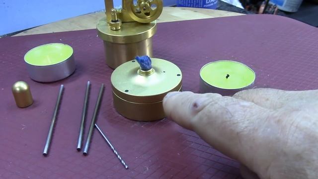 Steam Engine M88 Fixing 2 issues with alcohol burner, Works great now... смотреть онлайн