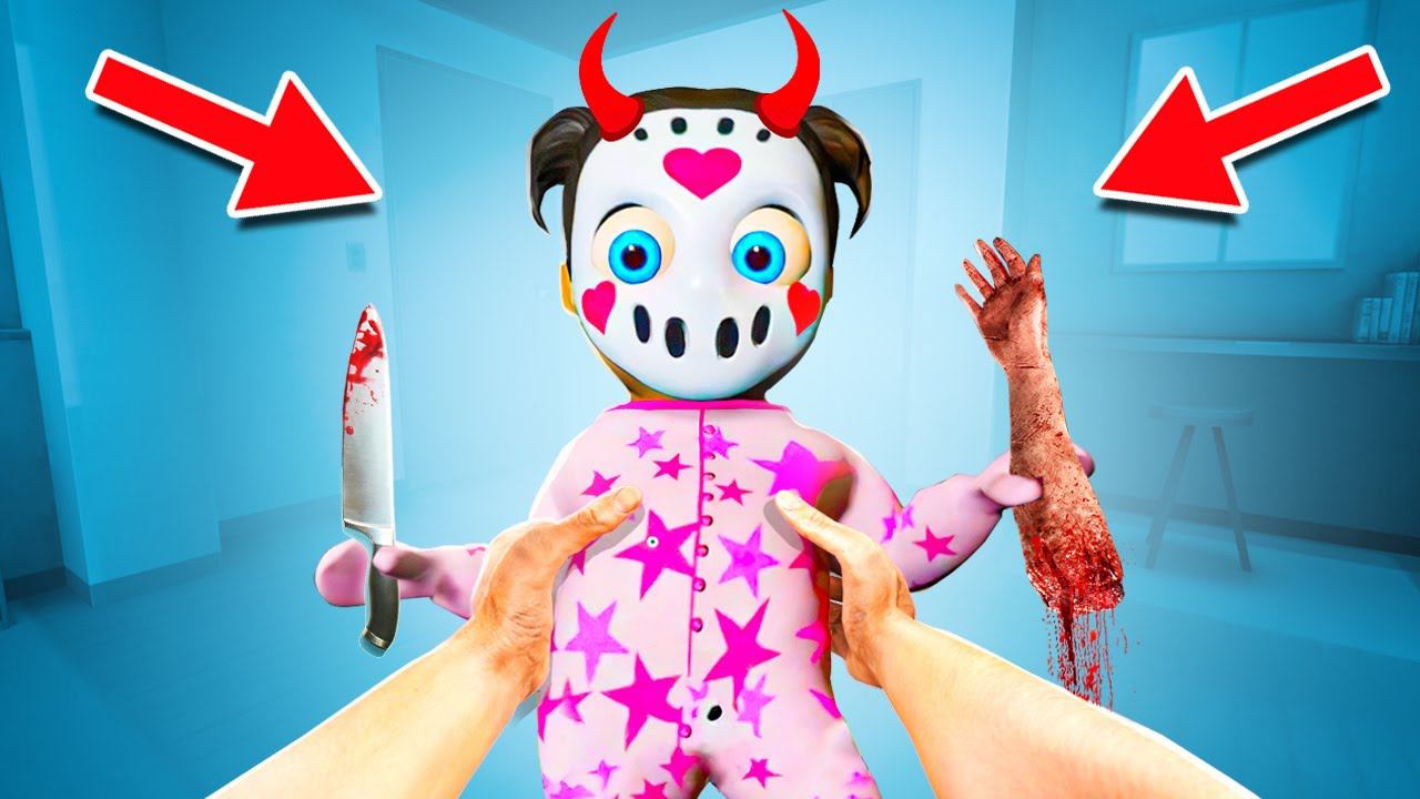 ДЕВОЧКА В МАСКЕ ОХОТИТСЯ НА МЕНЯ! НАСТОЯЩИЙ РЕБЕНОК ДЕМОН 2 смотреть онлайн