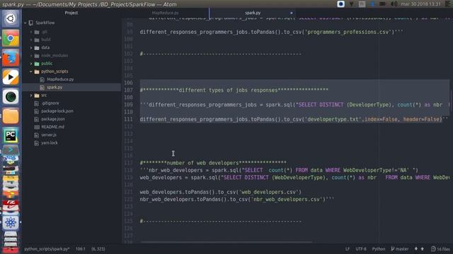 SparkFlow (StackOverflow data analytics project ) смотреть онлайн
