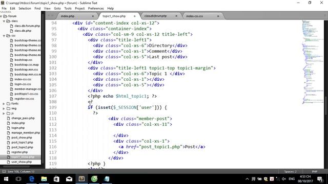 Create Forum Use PHP and Bootstrap Part 75 смотреть онлайн