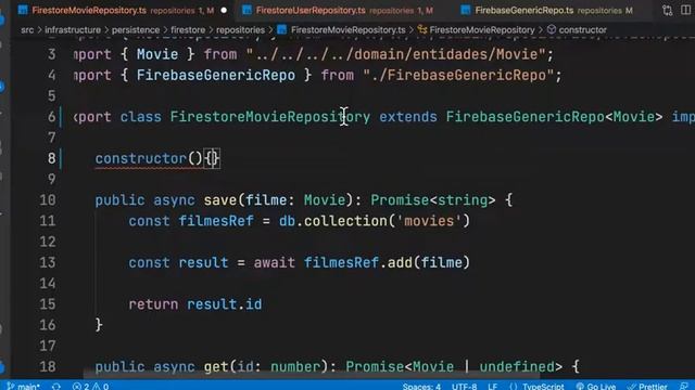 #32 - Typescript Generics : Repositório DDD com Firebase Signup AppMovies 1/2 смотреть онлайн