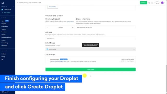 Automate Droplet Setup with User Data смотреть онлайн