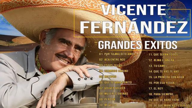 🎶VICENTE FERNANDEZ MIX ROMANTICAS VIEJITAS PARA ADOLORIDOS LAS MEJORES RANCHERAS #rancheras смотреть онлайн