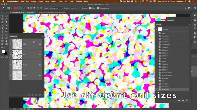 Abstract Blurry Spot Effect In Photoshop | Backgrounds | How To | Edge Effects | Graphicxtras смотреть онлайн