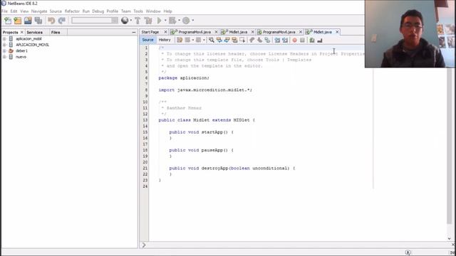 NETBEANS 8.2 "APLICACIÓN MÓVIL" смотреть онлайн