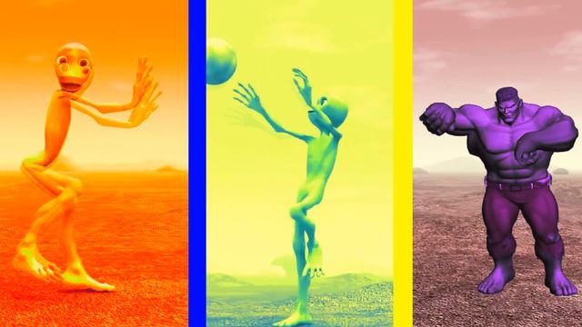 DANCE CHALLENGE DAME TU COSITA vs Alien FIFA vs DANCE HULK смотреть онлайн