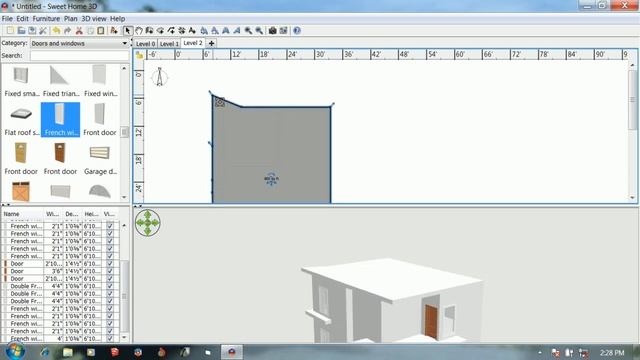 30X40 Small house Modeling in Sweet Home 3D смотреть онлайн