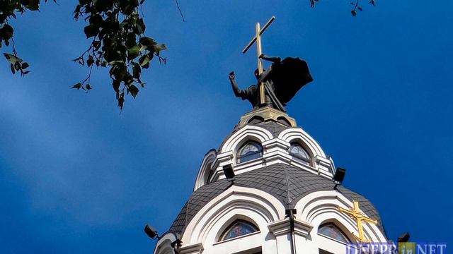 Статуя Иоанна Крестителя в Днепре смотреть онлайн