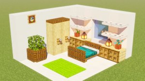 ДИЗАЙН И ИНТЕРЬЕР КОМНАТЫ В МАЙНКРАФТ БЕЗ МОДОВ!