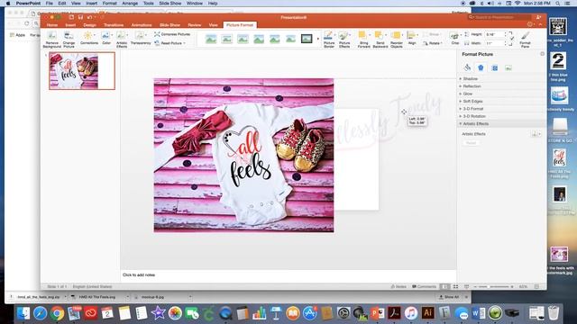 How To Add A Watermark Using A Basic Mockup Image Using MS Powerpoint