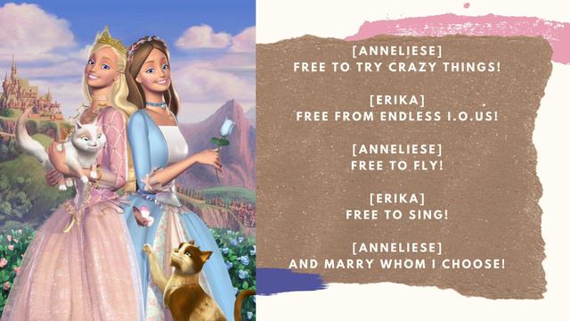 Free - Barbie as the Princess and the Pauper | Sing as Princess Erika смотреть онлайн