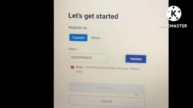 The PAN entered does not exist. Please retry problem income tax portal | PAN entered does not exist смотреть онлайн