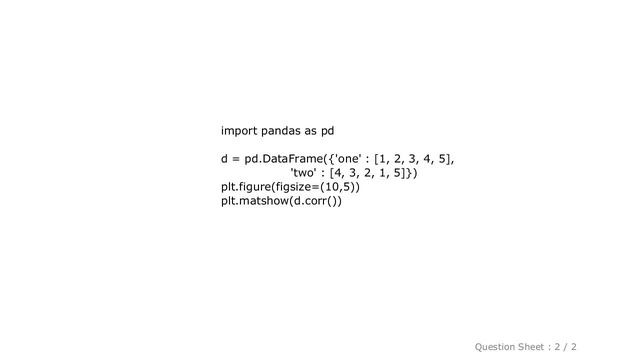 Pandas : Matplotlib how to change figsize for matshow смотреть онлайн