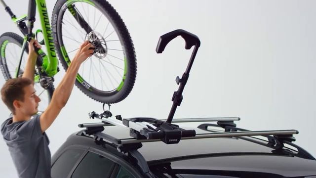 Велокрепление на крышу Thule UpRide 599 смотреть онлайн