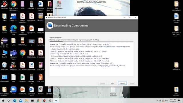 1. Installation of Android Studio 4.1.2 and SDK 11 | Android Tutorials смотреть онлайн