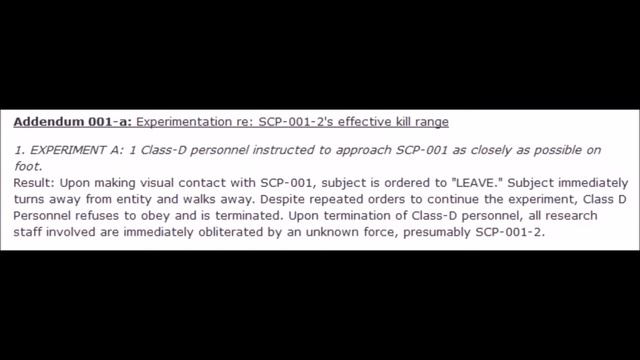 SCP-001c - Dr. Clef's Proposal; The Gate Guardian смотреть онлайн