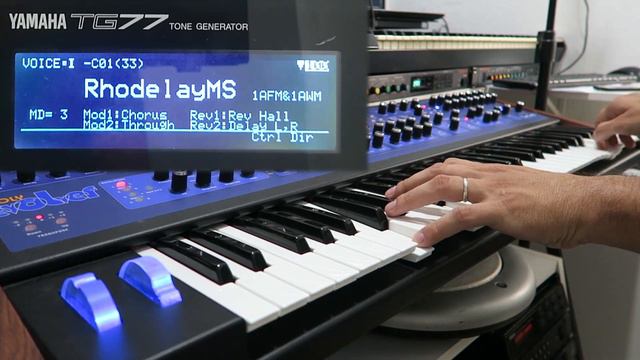 Yamaha TG-77 - 64 sounds (SY-77 module) смотреть онлайн