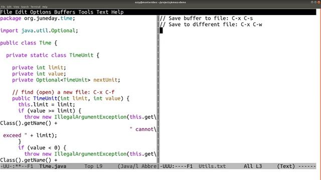 Emacs - Basics - 7 - Window management смотреть онлайн