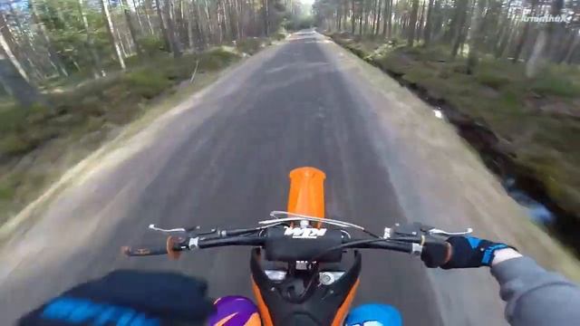 KTM SX250  ТЕСТ МОКИКА