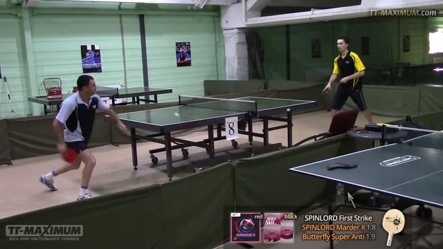 BUTTERFLY Super Anti - chopping / antispin defence techniques and tactics смотреть онлайн