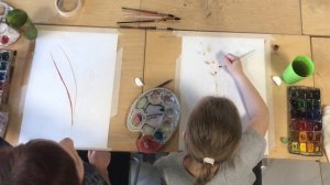 КАК НАРИСОВАТЬ ВЕРБУ В ВАЗЕ. РИСУЕМ С ДЕТЬМИ.