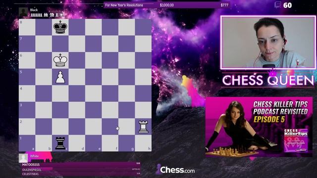 Chess Killer Tips Podcast Revisited by Alexandra Kosteniuk. Episode 5 - the Philidor Position. смотреть онлайн