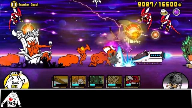 The Battle Cats - Unit Volcanic Filibuster Obstructa (RED) смотреть онлайн
