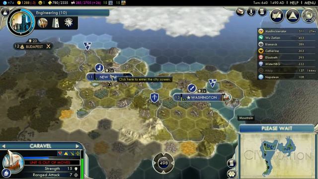 Sid Meier's Civilization V w/MisterNBG, MadIncinerator & HitzipHere - Part 27 (Co-op / PC Gameplay) смотреть онлайн