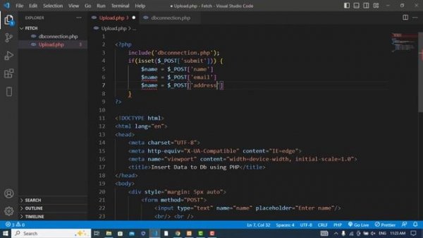 How to Insert Form Data into Database using PHP