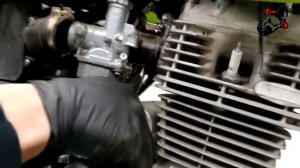 Китайский мотоцикл Racer Enduro RC150 GY.  Снимаем мотор. КПП не работает. Часть 1.