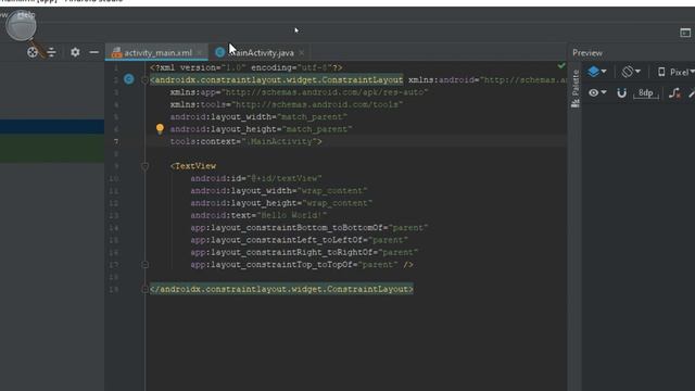 Hello World App - Android Development смотреть онлайн