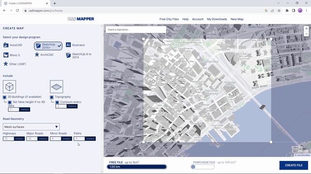 Create a 3D Site Using CADMapper and Blender смотреть онлайн