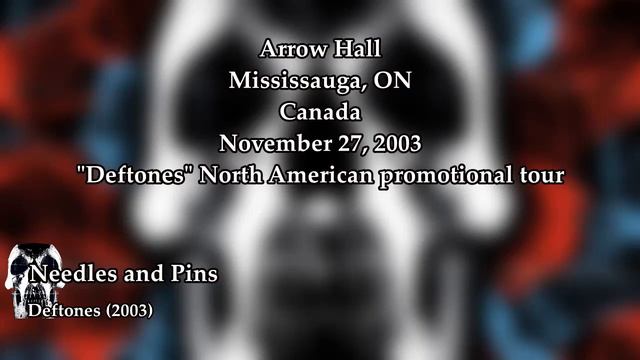 DEFTONES | 2003/11/27 - Arrow Hall, Mississauga, ON смотреть онлайн