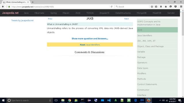 What is Unmarshalling in JAXB?
| javapedia.net смотреть онлайн