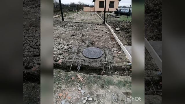 Заливка двора с миксера под вертолёт смотреть онлайн