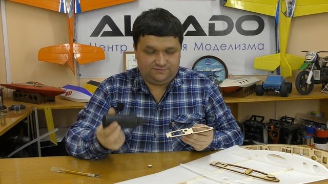 МОДЕЛЬ самолета Ил-76 с размахом 2 метра / Часть 30 / ALNADO смотреть онлайн