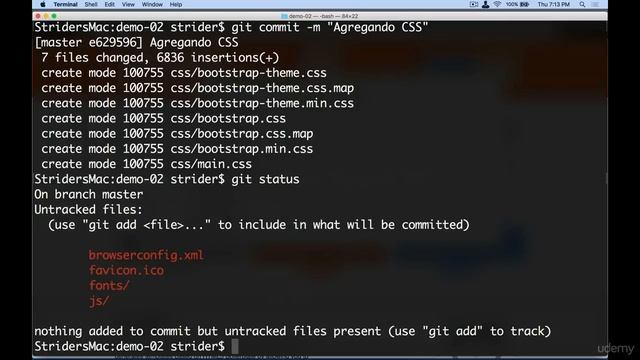 Git+GitHub: Diferentes formas de agregar archivos al escenario смотреть онлайн