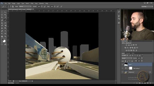 3D Rendering on Facebook Images Tutorial смотреть онлайн