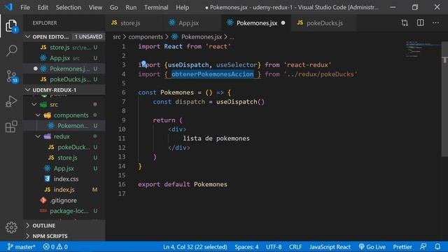 Aprende React Redux [Parte 4] con Hooks y Ducks ? - useDispatch y useSelector смотреть онлайн