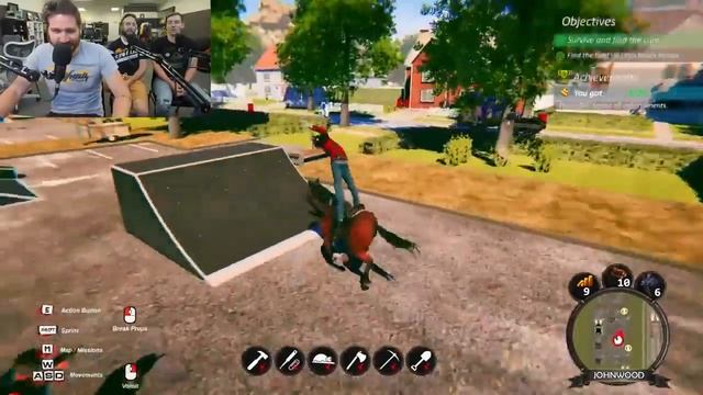 Funhaus! RIDE OR DIE John the Zombie Gameplay смотреть онлайн