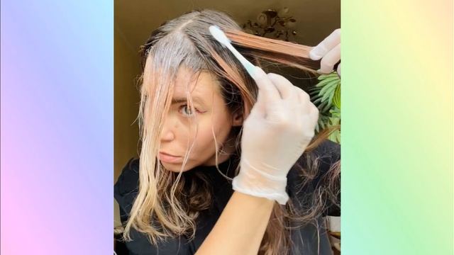 Опять новый цвет?| Обесцвечиваю волосы дома и крашу с Тоникой| смотреть онлайн