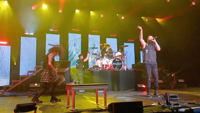 Skillet - Monster - Live @HardRockNorthern Indiana - 2/17/23 - Rock Resurrection Tour - 1st show смотреть онлайн