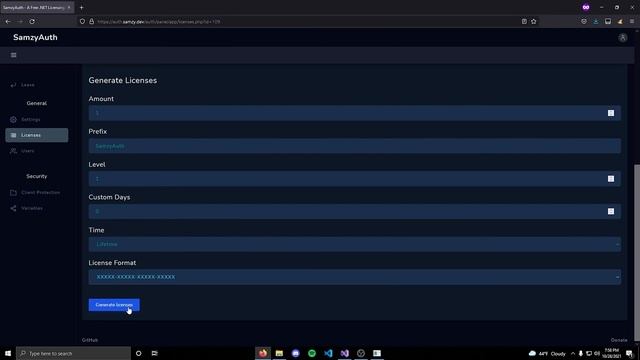 SamzyAuth Tutorial смотреть онлайн