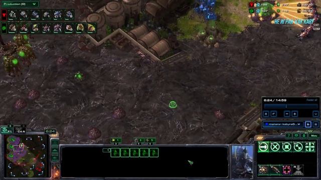 [SC2] Каби в Мастерлигу! Зерг — Урок №1 смотреть онлайн