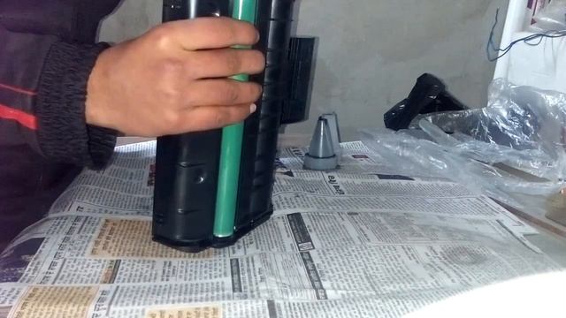 Ricoh Sp 210SU Cartridge Refill and opening смотреть онлайн