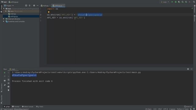 КАК ХРАНИТЬ КЛЮЧИ И ПАРОЛИ | Python 3, Питон 3 смотреть онлайн
