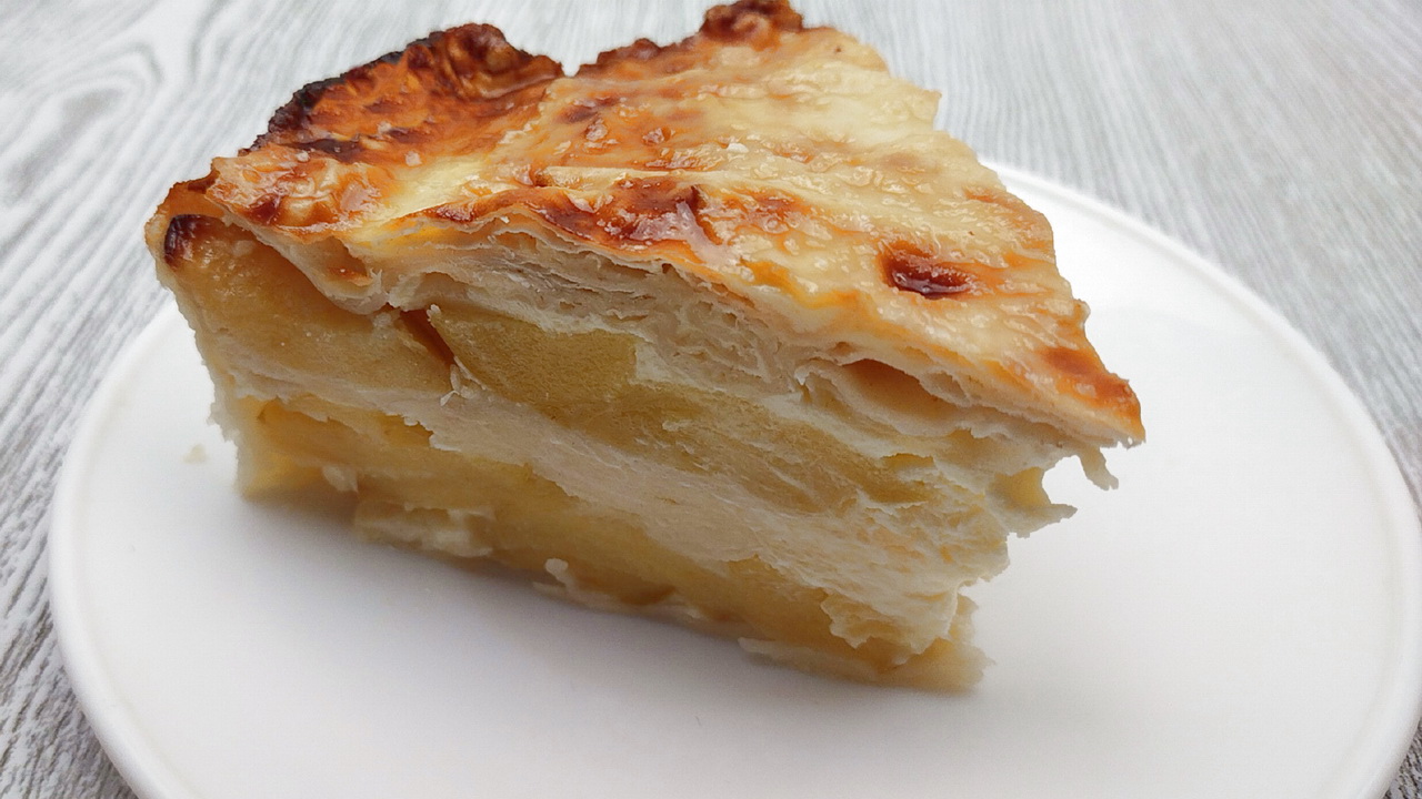 Беру Лаваш и ЯБЛОКИ!!Шарлотка из лаваша,готовлю потрясающий десерт!Ленивый яблочный пирог смотреть онлайн