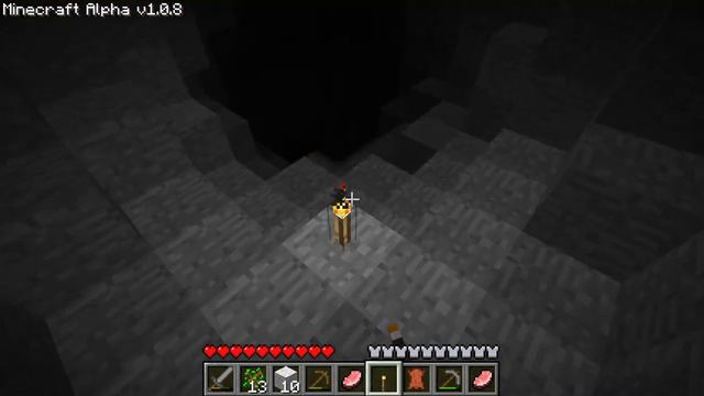 МАЙНКРАФТ АЛЬФА 1.0.8 | Minecraft Alpha 1.0.8 смотреть онлайн