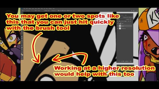 Photoshop Coloring Tutorial | How to Flat Colors FAST!!! смотреть онлайн